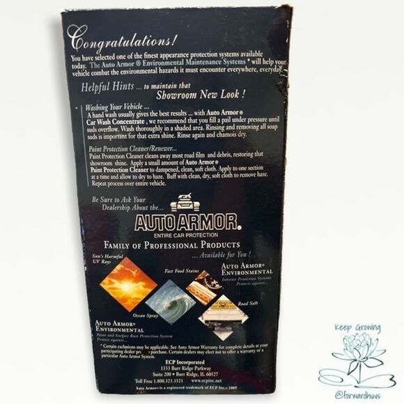 Auto Armour Exterior Protection Systems NIB - Picture 3 of 8